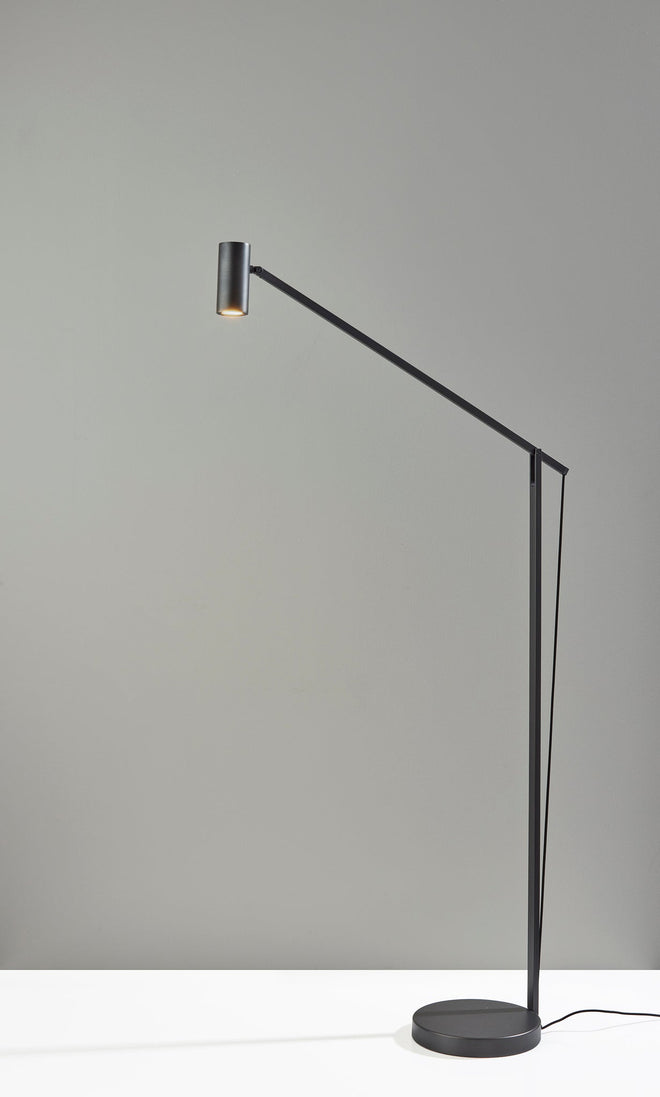 Turrell Task Floor Lamp Floor Lamps Bronze Finish modern Style image 1