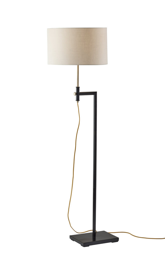 Winthrop Floor Lamp Floor Lamps Antique Bronze Mid-Century Modern Style image 1
