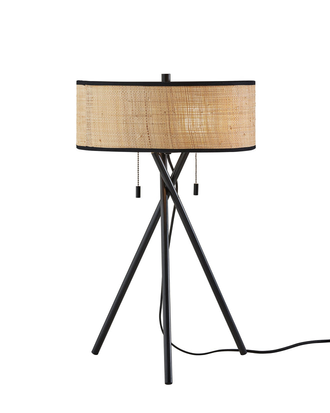 Bushwick Table Lamp Table Lamps Black Modern Chic Style image 1