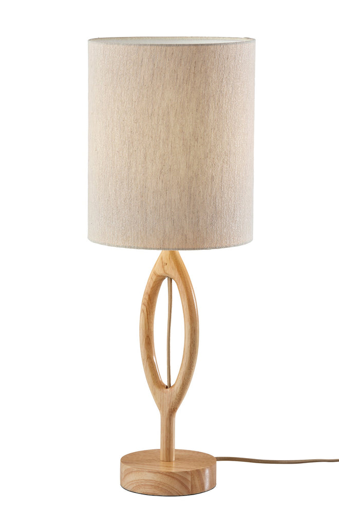 Mayfair Table Lamp Table Lamps Natural Wood  Style image 1