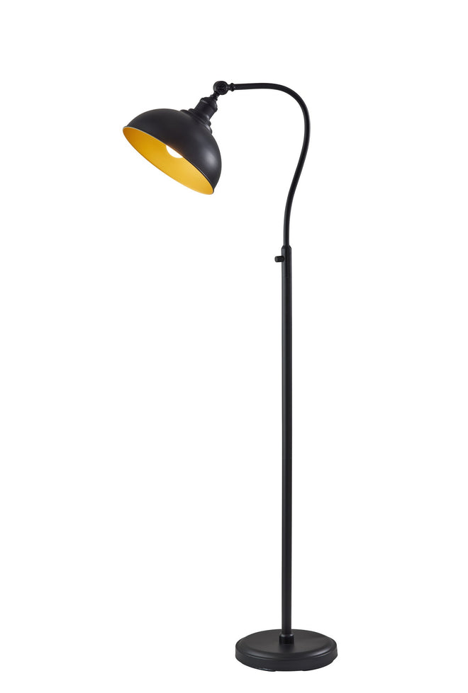 Wallace Floor Lamp Floor Lamps Black finish Contemperary Style image 1