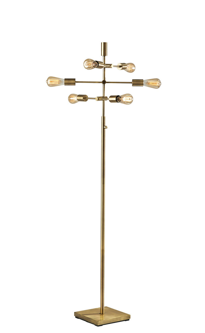Sputnik Floor Lamp Floor Lamps Antique Brass Modern Style image 1
