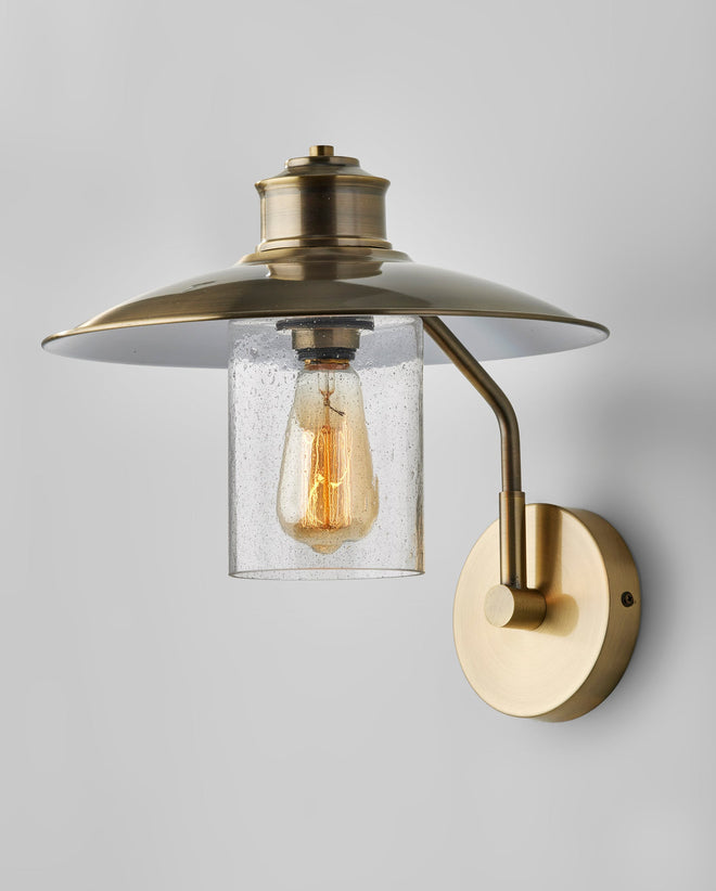 Kieran Wall Lamp Wall Lamps Antique Brass Modern Style image 2