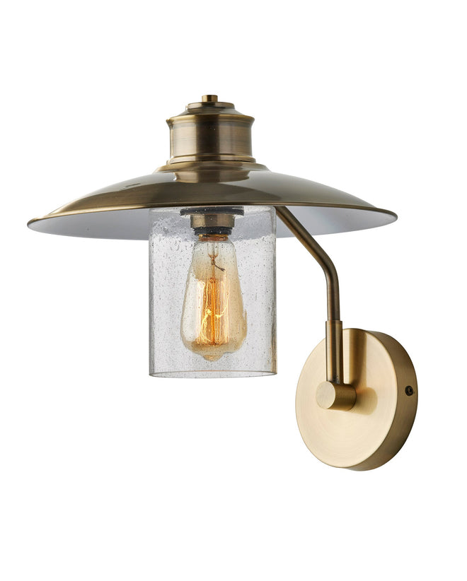 Kieran Wall Lamp Wall Lamps Antique Brass Modern Style image 1