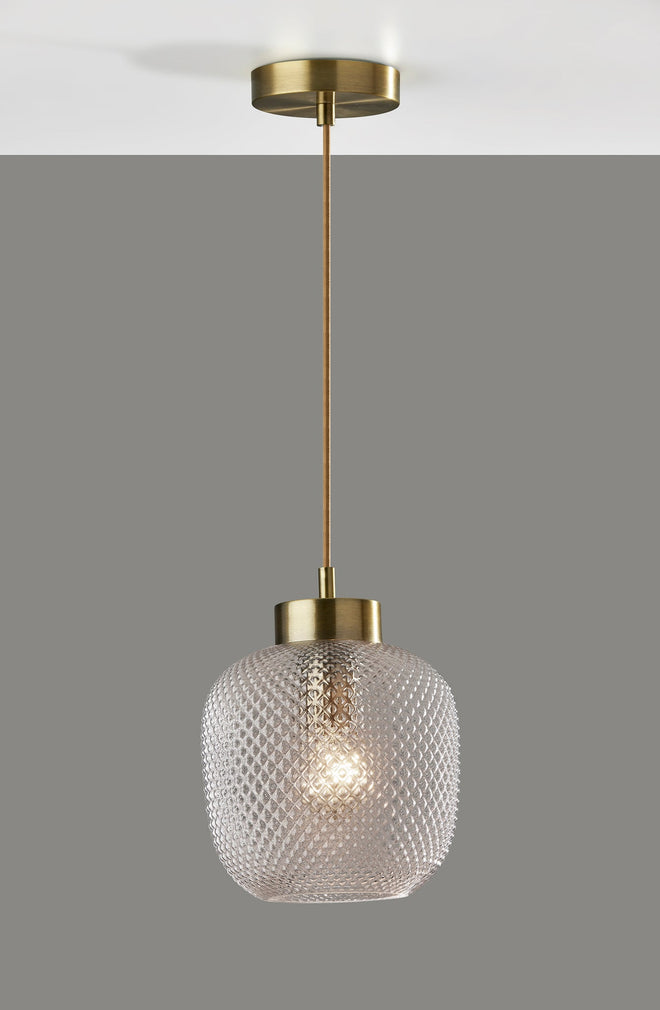 Natasha Pendant Ceiling Lamps Antique Brass contemporary Style image 2