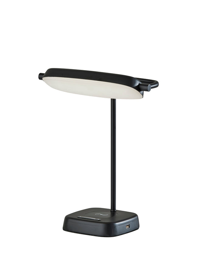 Radley LED AdessoCharge Desk Lamp w. Smart Switch Table Lamps Black Mid-Century Modern Style image 1