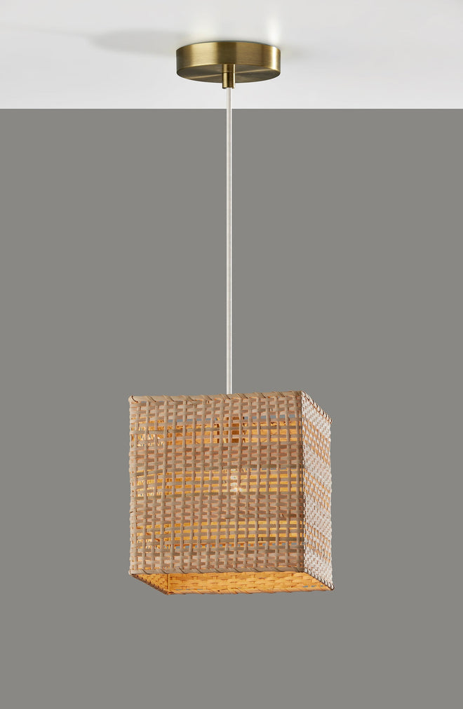 Bondi Pendant Ceiling Lamps Antique Brass Coastal Style image 2