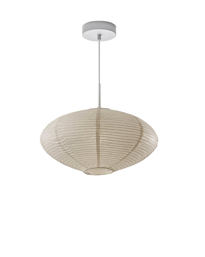 Alana Pendant Ceiling Lamps Off-White Paper Traditional Style image 1