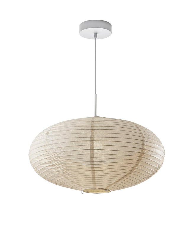 Alana Large Pendant Ceiling Lamps Off-White Paper Traditional Style image 1