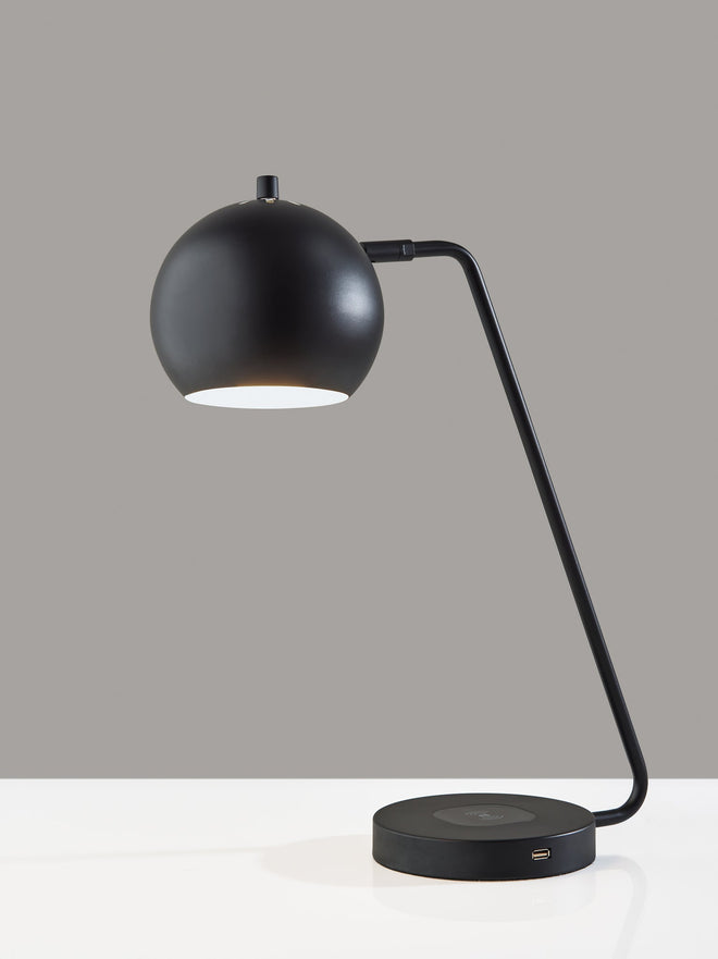 Emerson AdessoCharge Desk Lamp Table Lamps Black Contemporary Style image 2