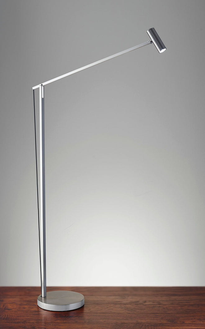 ADS360 Crane LED Floor Lamp Floor Lamp Brushed Steel modern Chic Style image 2