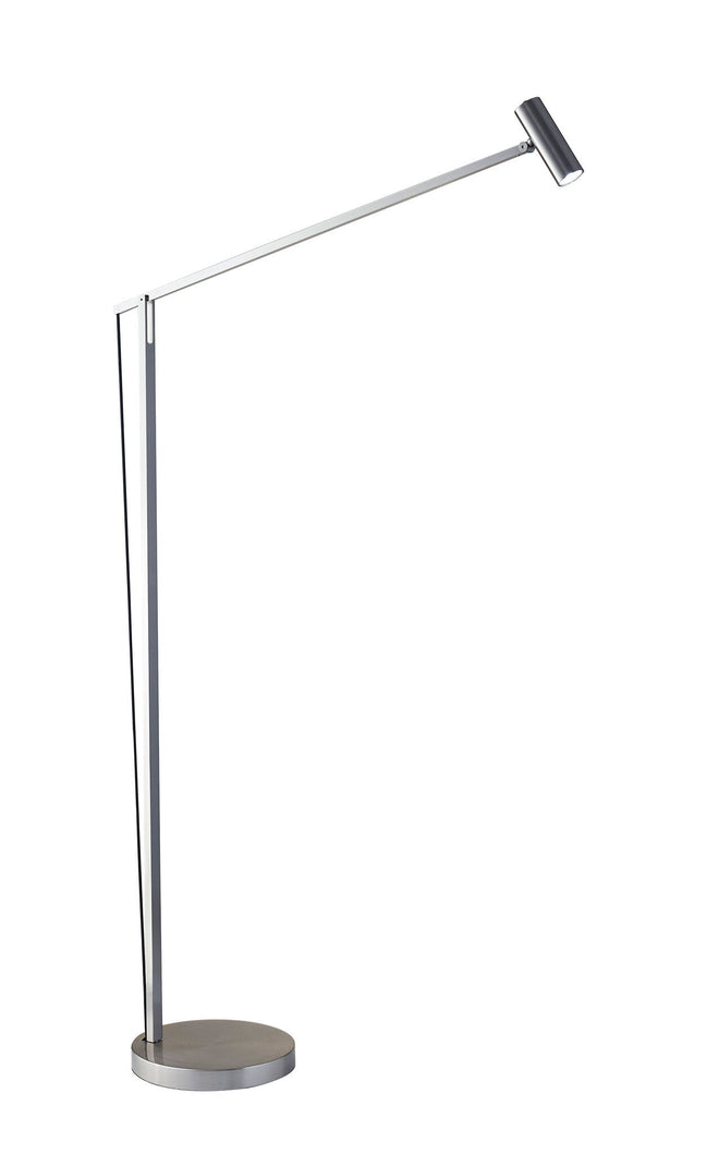 ADS360 Crane LED Floor Lamp Floor Lamp Brushed Steel modern Chic Style image 1