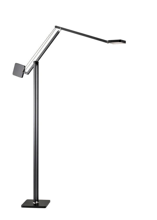 ADS360 Cooper LED Floor Lamp Floor Lamp Matte Black modern Chic Style image 1
